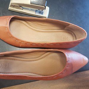 FRYE Kiki Stitch Ballet Flats - read description - size 9.5/10